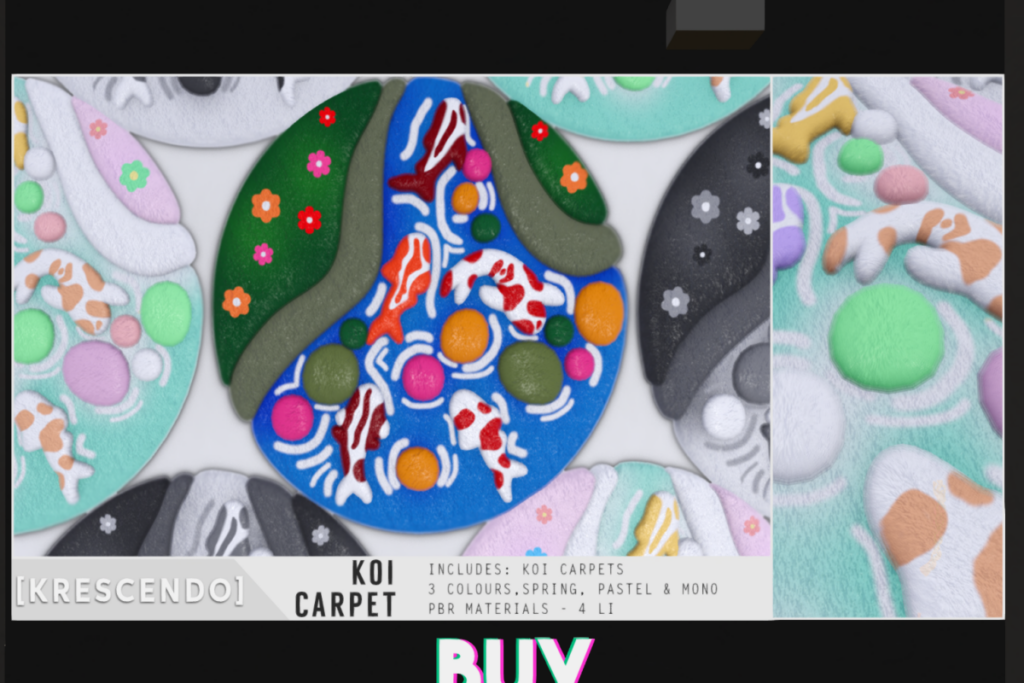 Koi Carpet, L$249