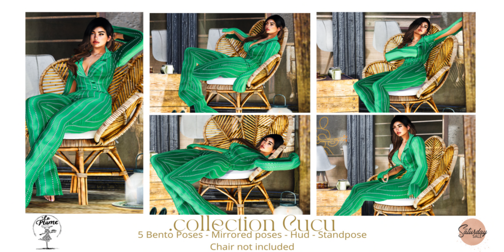 Collection Cucu Poses	&lt;a href=&quot;http://maps.secondlife.com/secondlife/Bilby/209/78/69&quot;&gt;Teleport&lt;/a&gt;