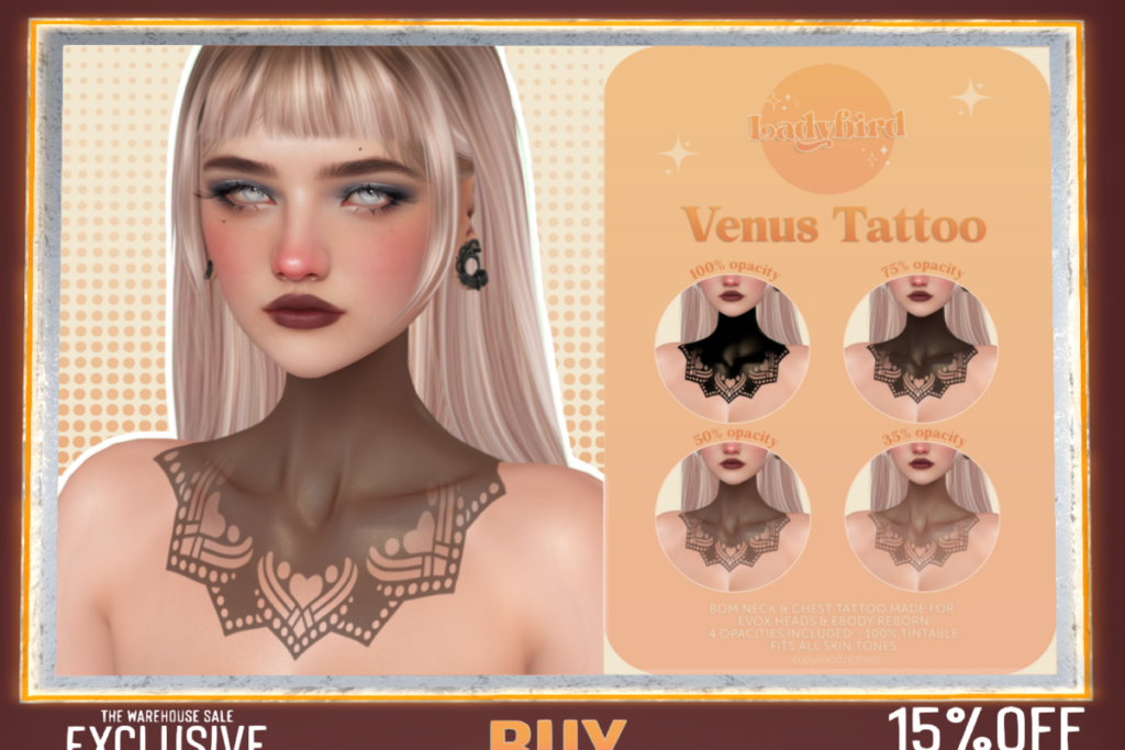 Venus Tattoo - EvoX, L$234