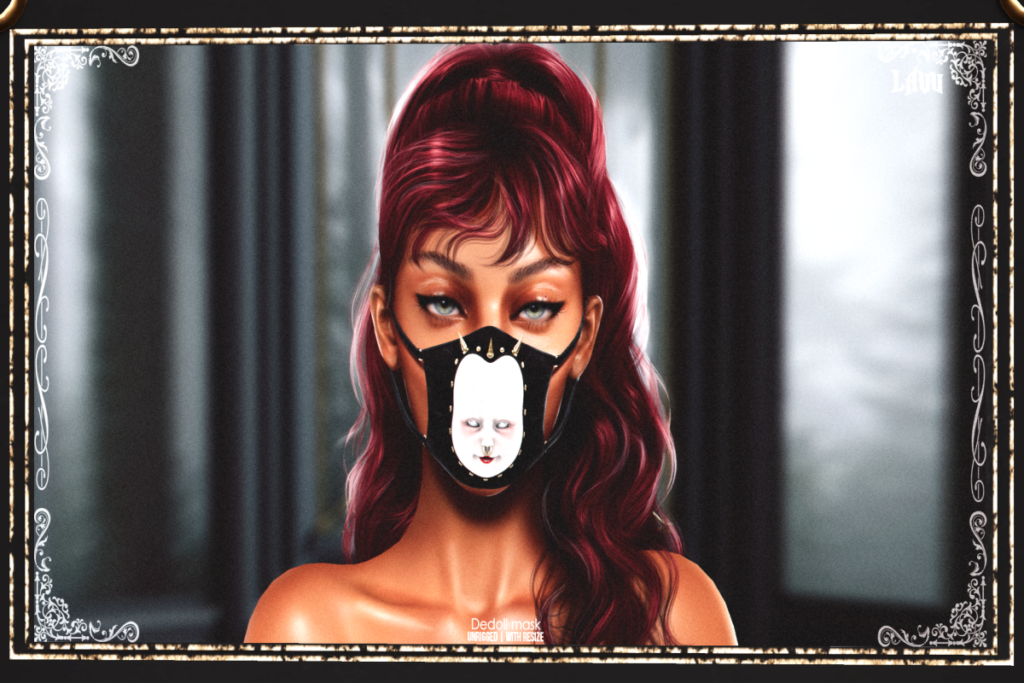 Dedoll Mask, L$266 each/L$969 FP