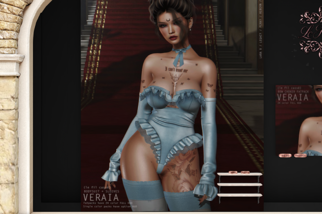 Veraia Bodysuit &amp; Sleeves - Legacy/MaitreyaX/Reborn/+mods, L$399 each/L$1850 FP