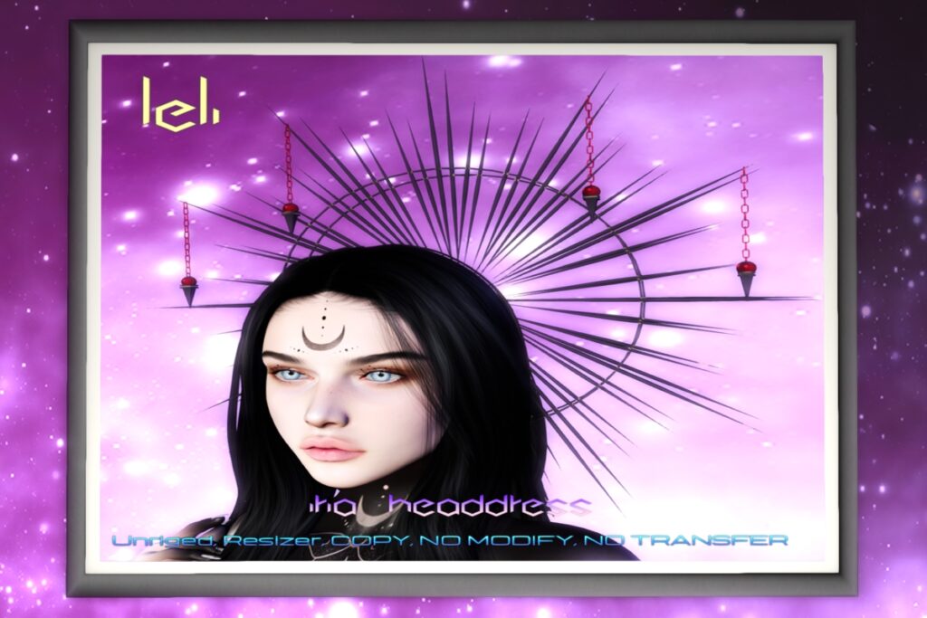 Iria Headdress, L$120 each/L$320 FP