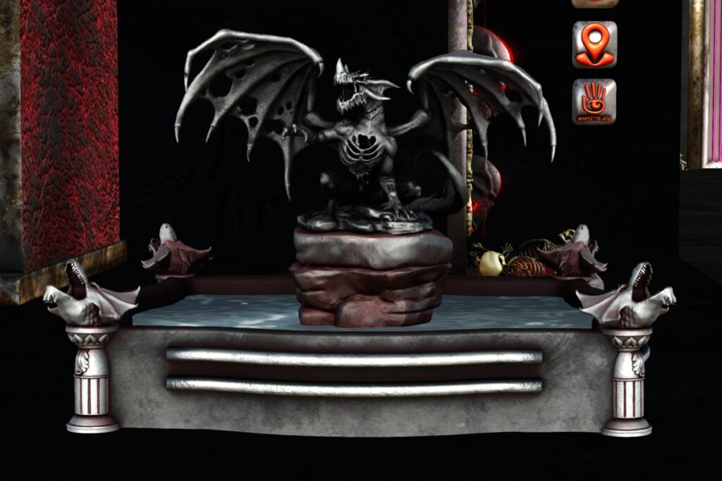 Fuente Dragon Cabezas Decor, L$250