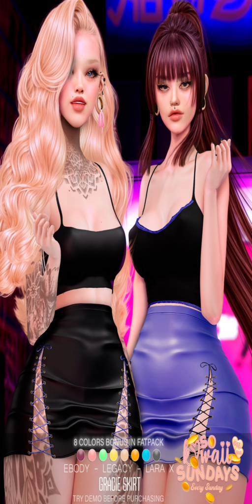 Gracie Skirt - Legacy/MaitreyaX/Reborn	&lt;a href=&quot;http://maps.secondlife.com/secondlife/Crystal%20Isle/127/129/61&quot;&gt;Teleport&lt;/a&gt;