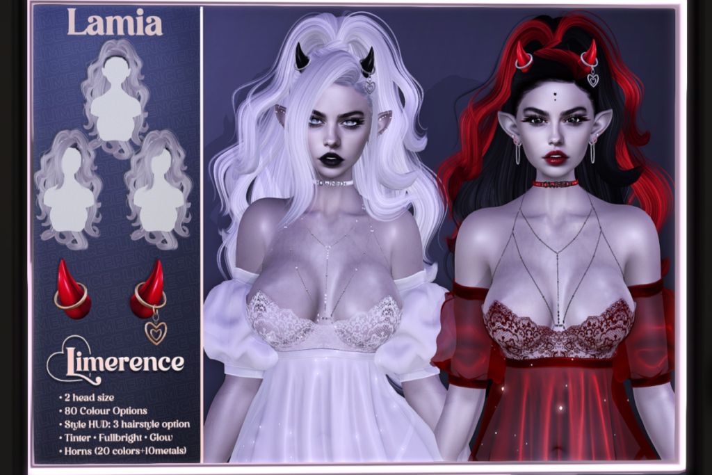 Lamia Hair, L$990
