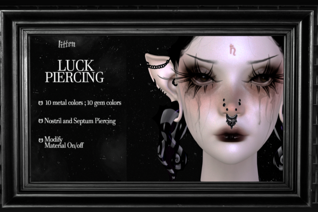 Luck Piercing, L$299