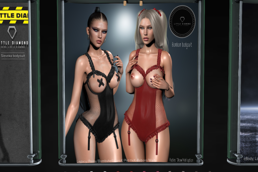 Bombom Bodysuit - Legacy/MaitreyaX/Reborn/+mods, L$200 each/L$810 FP