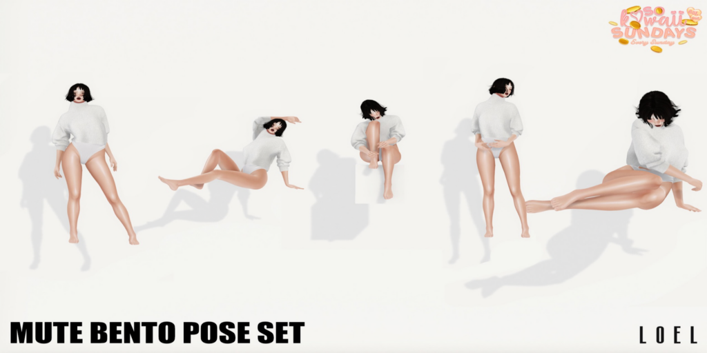 Mute Poses	&lt;a href=&quot;http://maps.secondlife.com/secondlife/Stargazer%20Galaxy/101/47/3118&quot;&gt;Teleport&lt;/a&gt;
