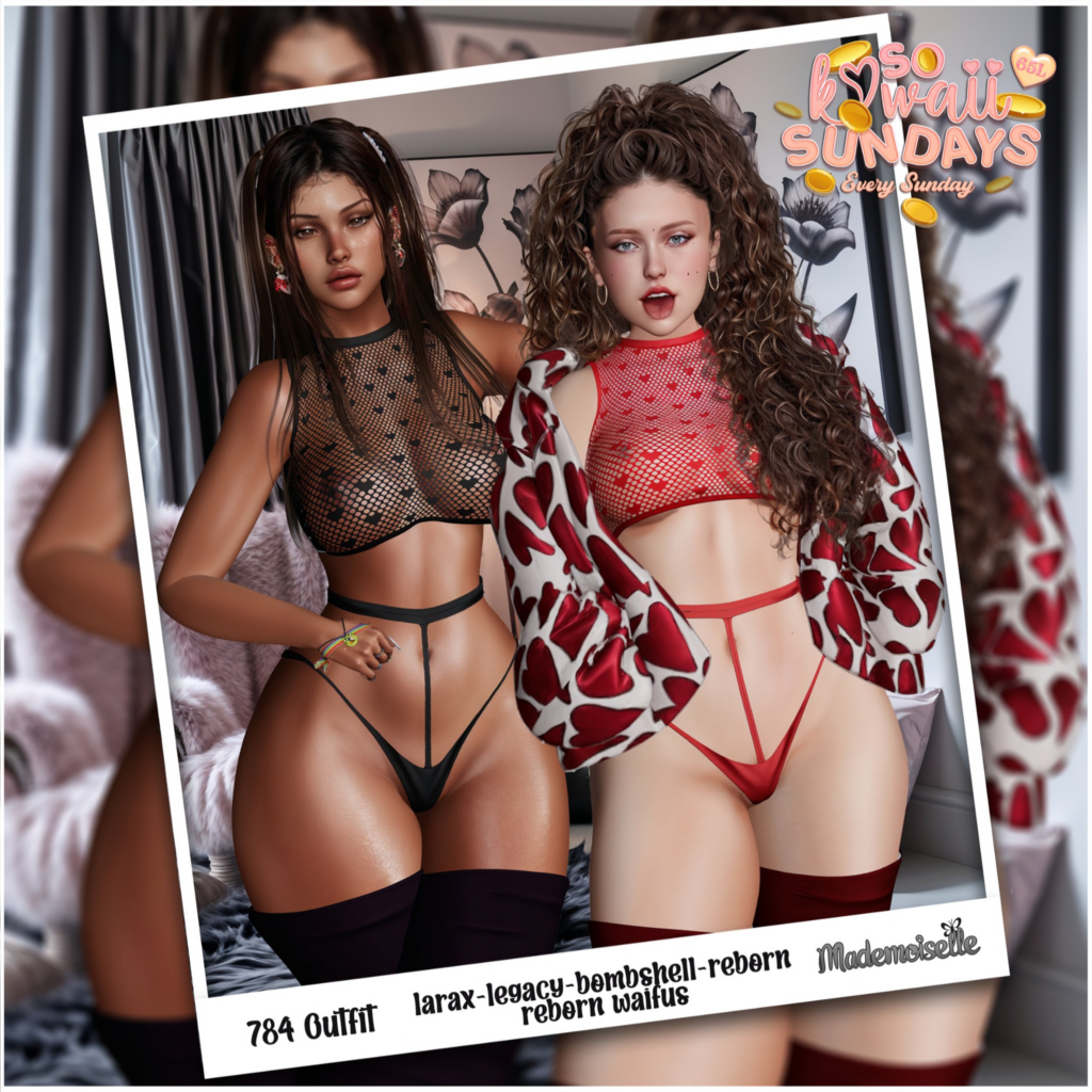 784 Outfit - Legacy/MaitreyaX/Reborn/+mods	&lt;a href=&quot;https://maps.secondlife.com/secondlife/Woodland%20Realm/220/97/23&quot;&gt;Teleport&lt;/a&gt;