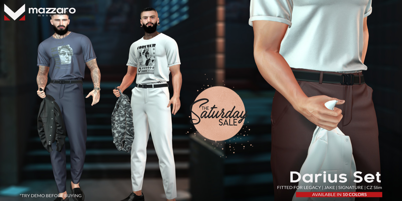 Darius Set - CZ Slim/Gianni/Jake/Legacy	&lt;a href=&quot;http://maps.secondlife.com/secondlife/Heartbreak/131/129/166&quot;&gt;Teleport&lt;/a&gt;