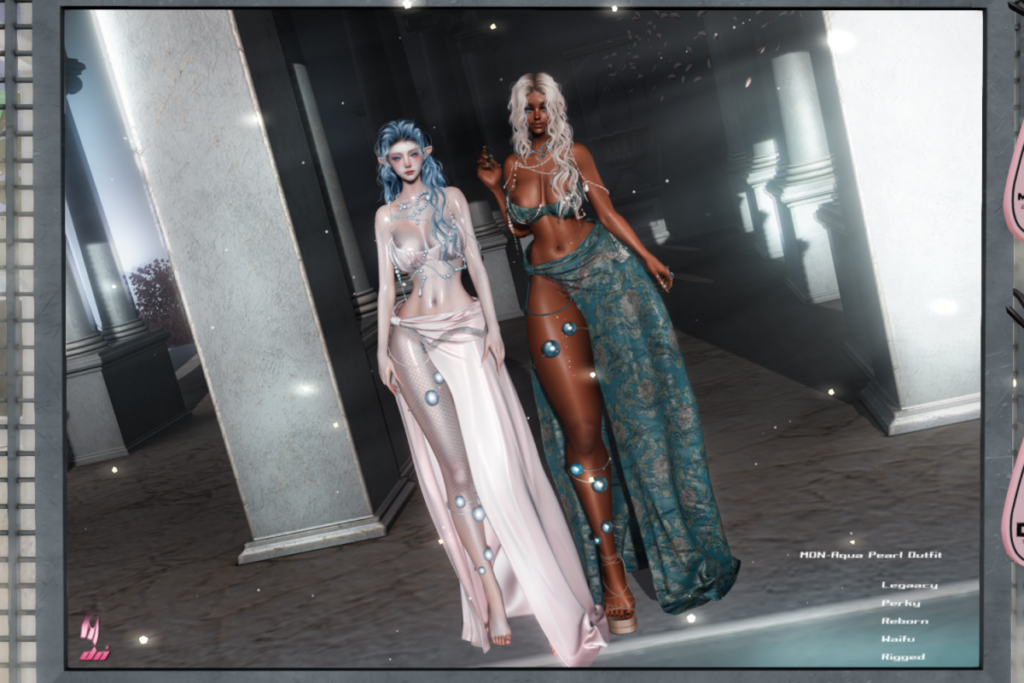 AquaPearl Outfit - Legacy/Reborn/+mods, L$688-L$1911 each