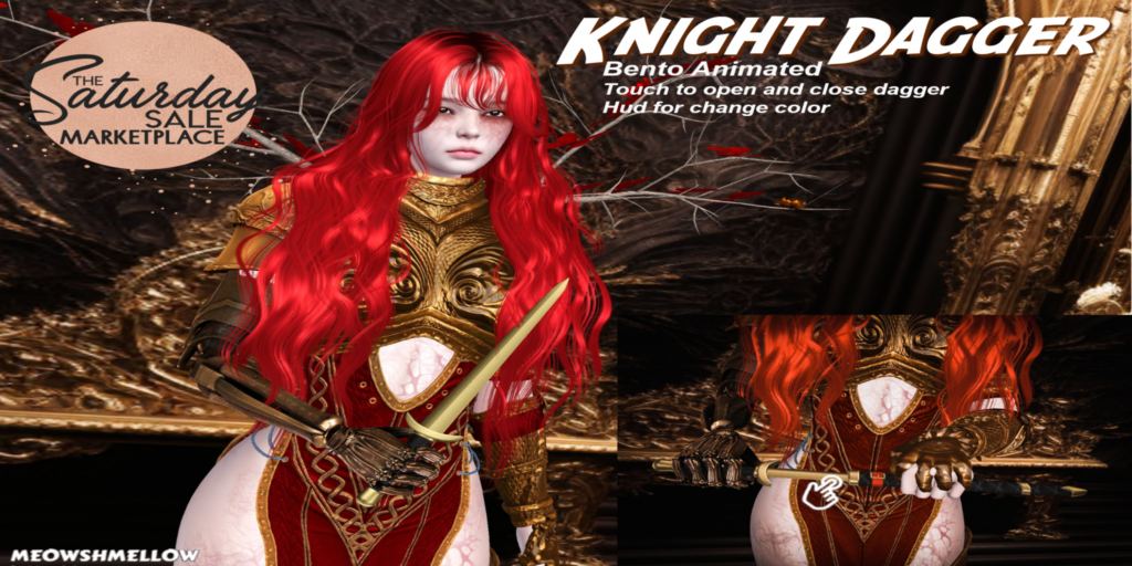 Knight Dagger Animated Holdable