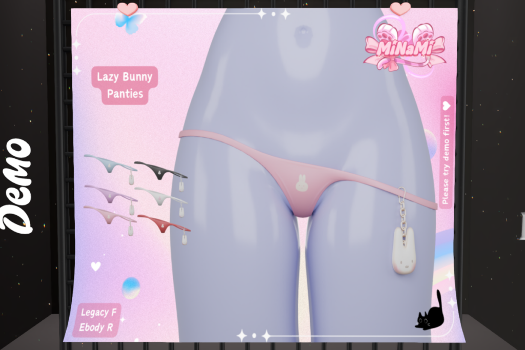Lazy Bunny Panties - Legacy/Reborn, L$249 FP
