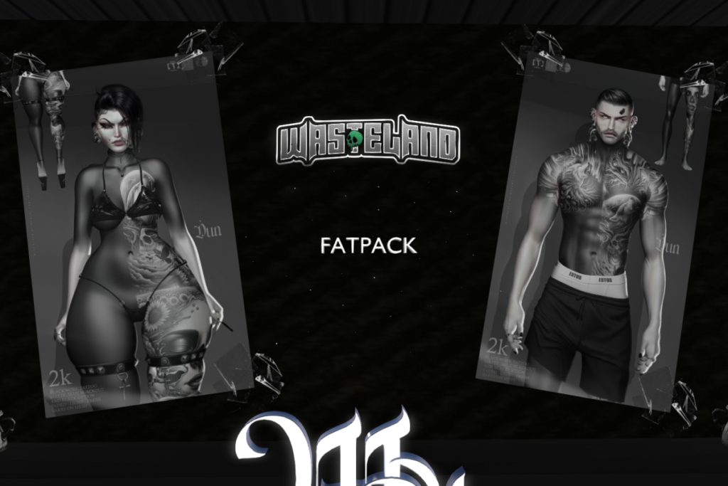 Dun Tattoo - BOM, L$459 each/L$659 FP