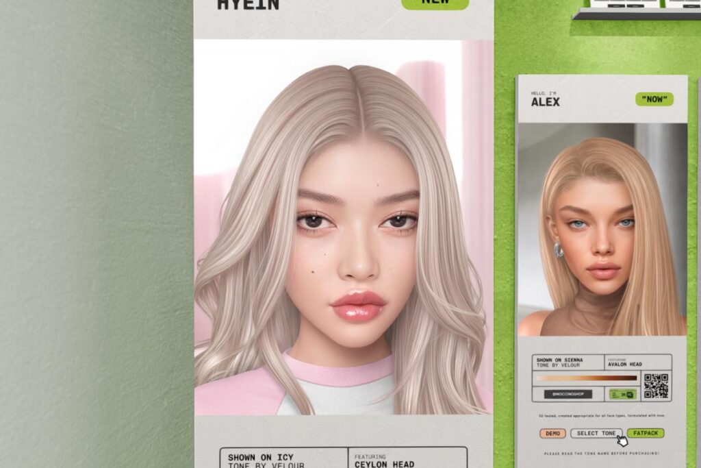 Hyein Skin - EvoX, L$890 each/L$2070 FP