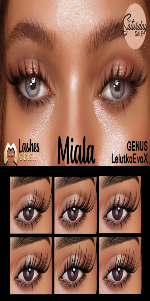 Miala Eyelashes - EvoX/Genus	&lt;a href=&quot;http://maps.secondlife.com/secondlife/Baboo/55/30/22&quot;&gt;Teleport&lt;/a&gt;