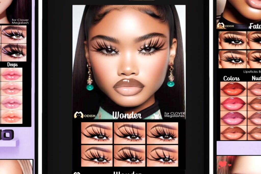 Wonder Eyelashes - Clover Megalash, L$289
