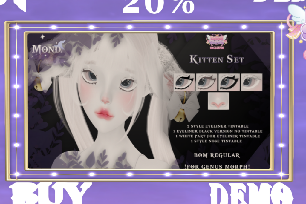 Kitten Makeup Set - Genus, L$160