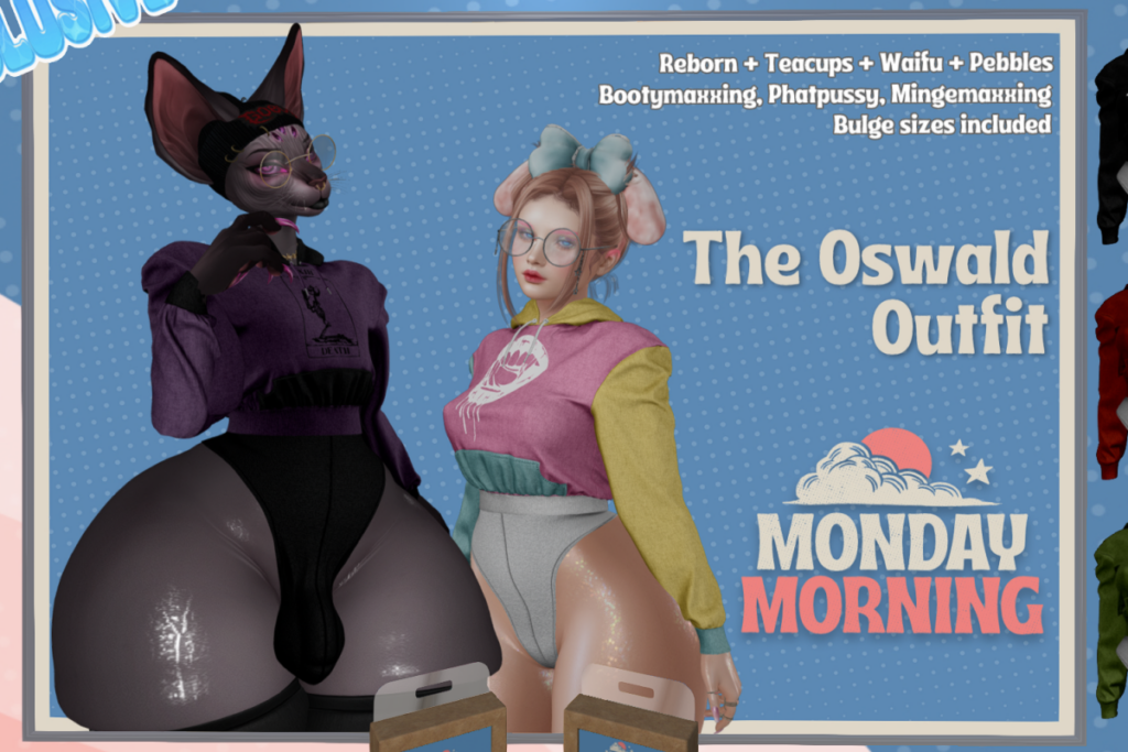 The Oswald Outfit - Reborn/+mods, L$299 each/L$1499 FP