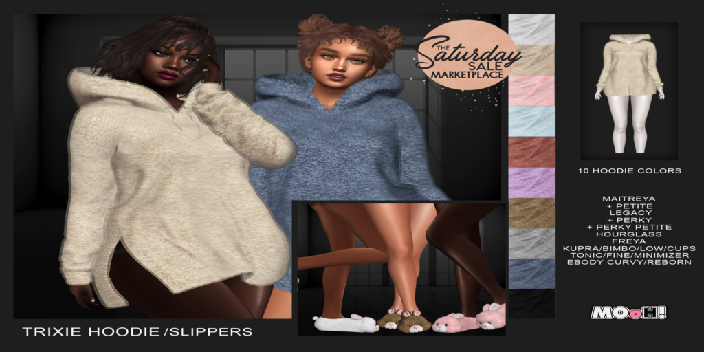 Trixie Hoodie &amp; Slippers - See Ad For Fits