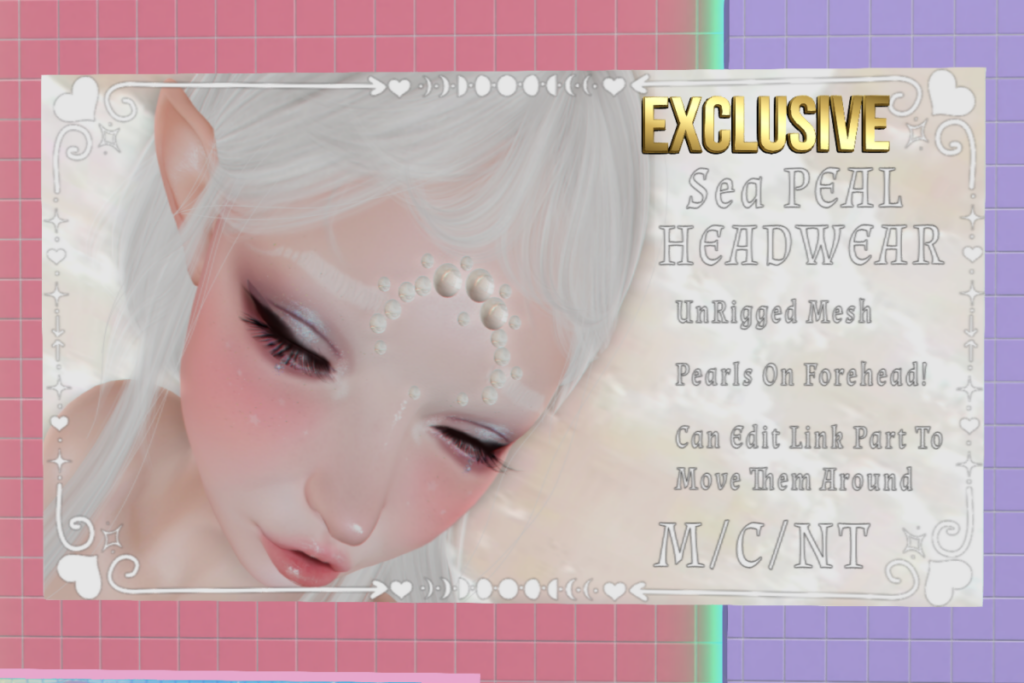 Sea Pearls Headwear, L$119