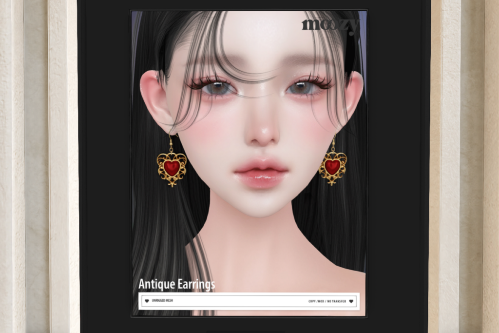 Antique Earrings, L$249