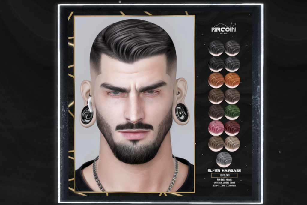 Elmer Hairbase - EvoX/Universal, L$280