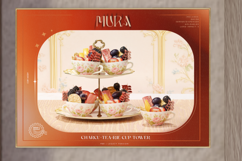 Charcu-tea-rie Cup Tower, L$299