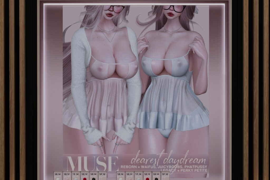 Dearest Daydream Lingerie - Legacy/Reborn/+mods, L$250-L$299 each/L$1000 each FP