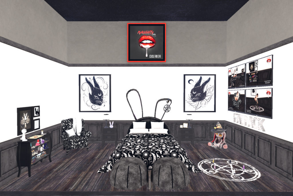 Coven Bunny Bedroom Set, L$150-L$1000 each