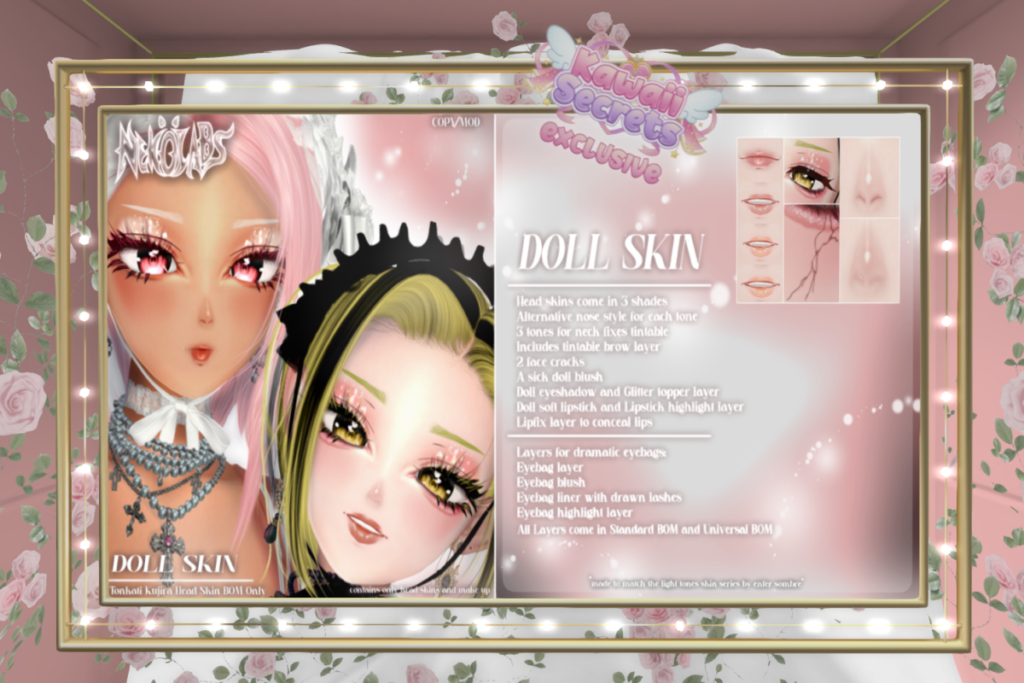 Kujira Doll Skin - Tonkati Kujira Head, L$800
