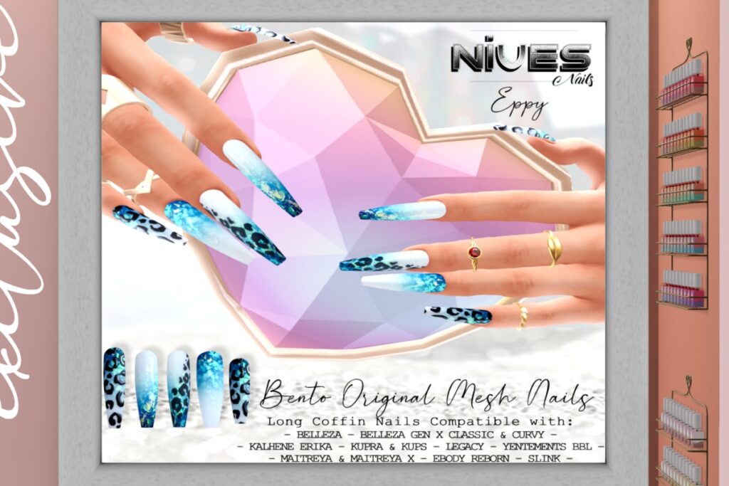 Eppy Mesh Nails - see ad for fits, L$79