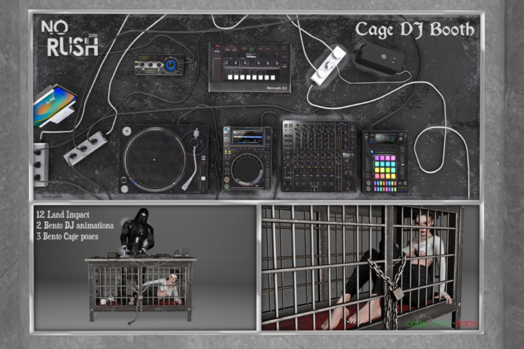 Cage DJ Booth, L$499