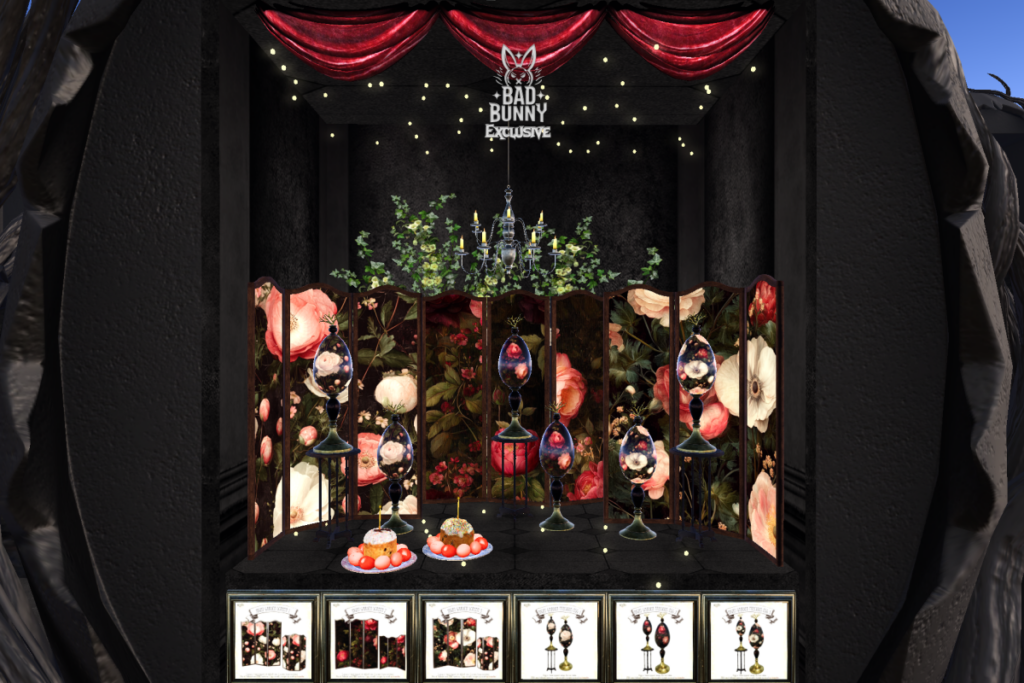 Night Garden Screen Decoration, L$99 each