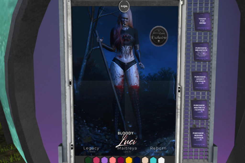 Bloody Luci Set - Legacy/MaitreyaX/Reborn/+mods, L$99 each/L$499-L$1250 each FP