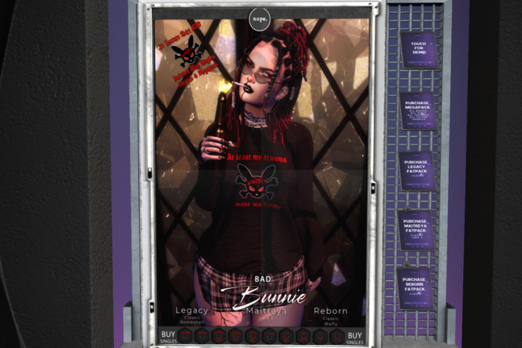 Bad Bunnie - Legacy/Maitreya/Reborn/+mods, L$99 each/L$499-1250 FP