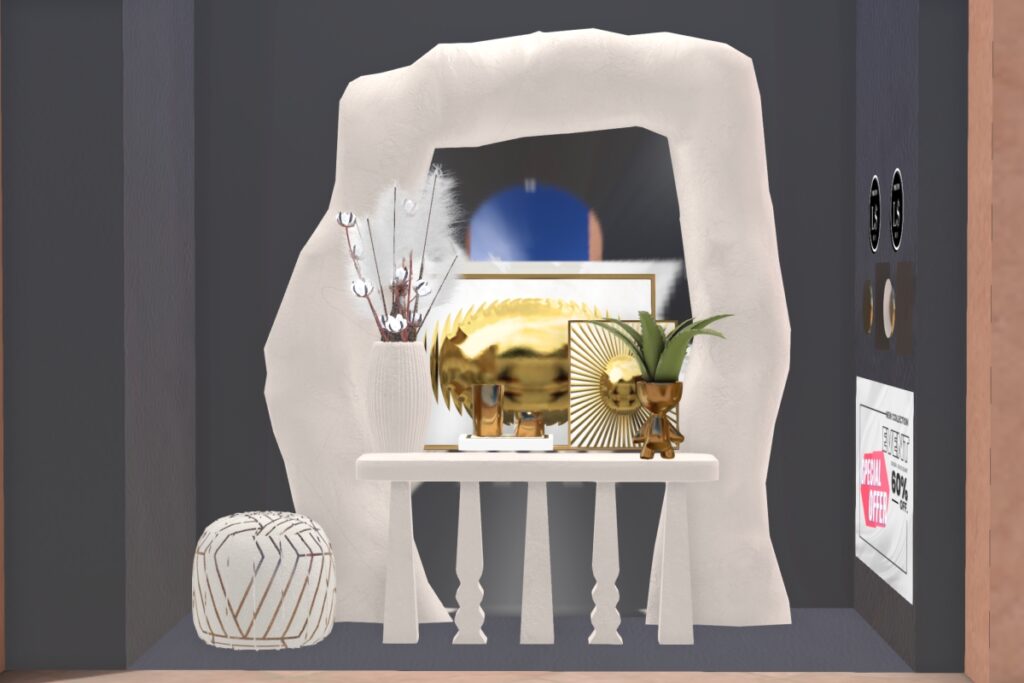 Andora Console Table Decor Set, L$599 each