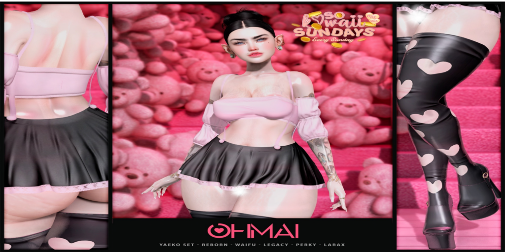 Yaeko Set - Legacy/MaitreyaX/Reborn/+mods	&lt;a href=&quot;https://maps.secondlife.com/secondlife/The%20Valley/98/150/1317&quot;&gt;Teleport&lt;/a&gt;