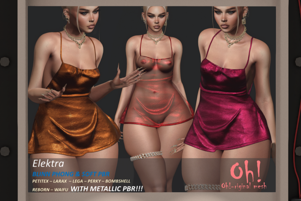 Elektra - Legacy/MaitreyaX/Reborn/+mods, L$699 each/L$1999 FP