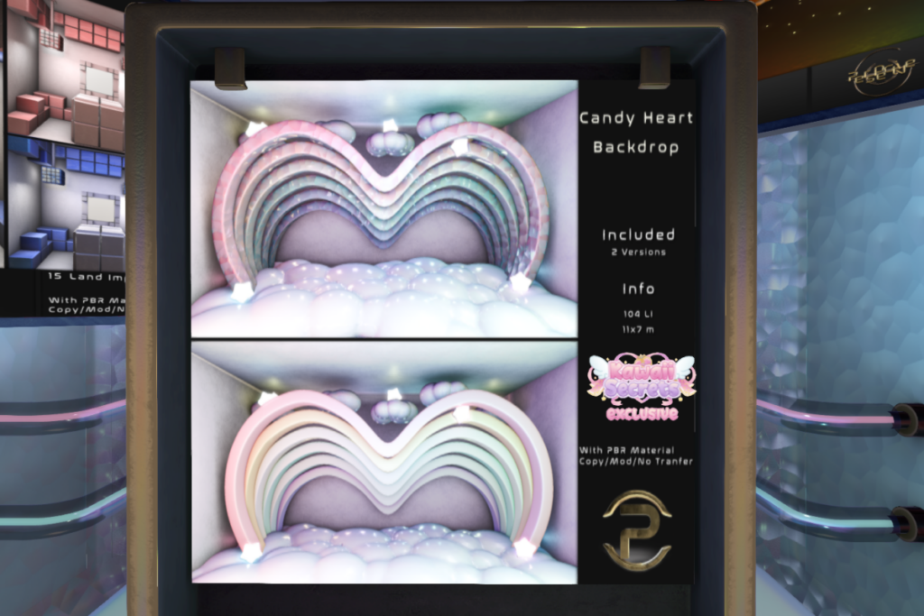 Candy Heart Backdrop, L$299