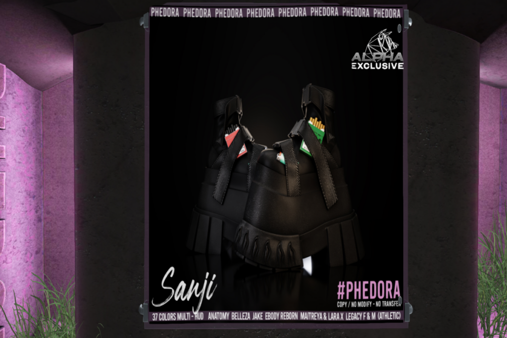 Sanji Boots - Anatomy/Jake/Legacy F+M/Maitreya/Reborn/+mods, L$499