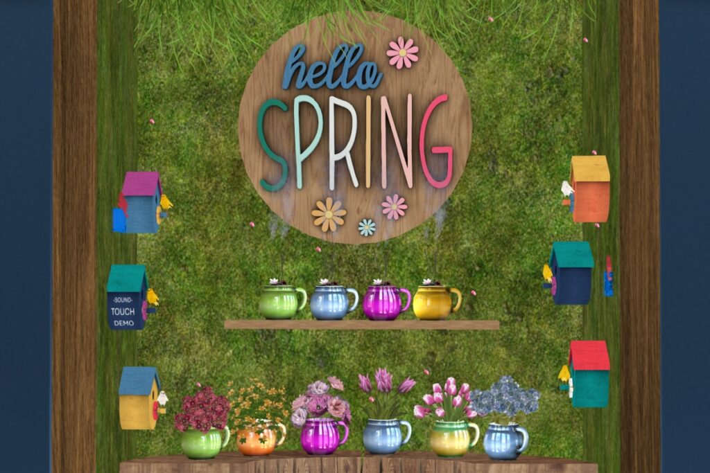 Spring Mugs Decor, L$65 each