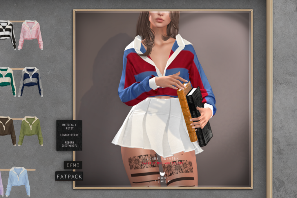 Libby Sweater - Legacy/MaitreyaX/Reborn/+mods, L$275 each/L$1200 FP