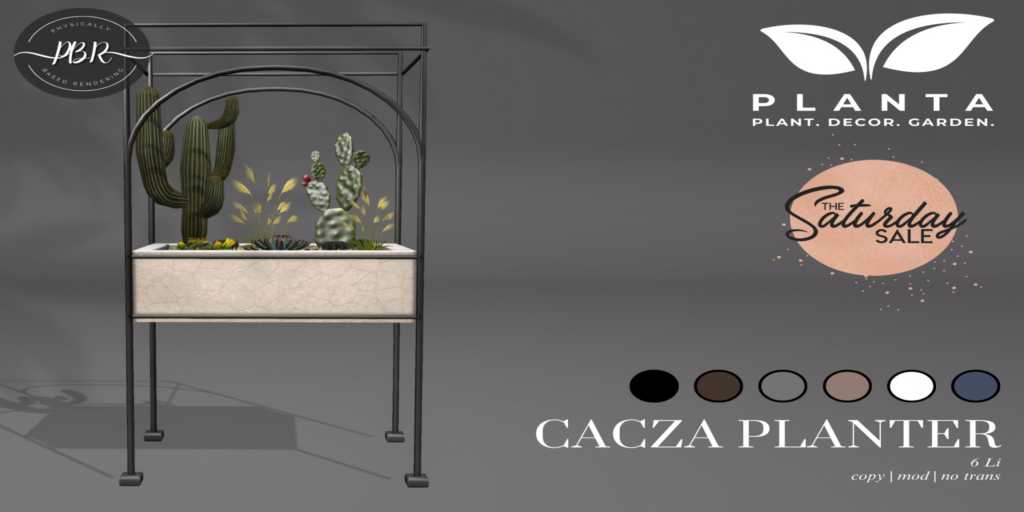 Cacza Planter	&lt;a href=&quot;http://maps.secondlife.com/secondlife/lovers%20islands/97/152/23&quot;&gt;Teleport&lt;/a&gt;