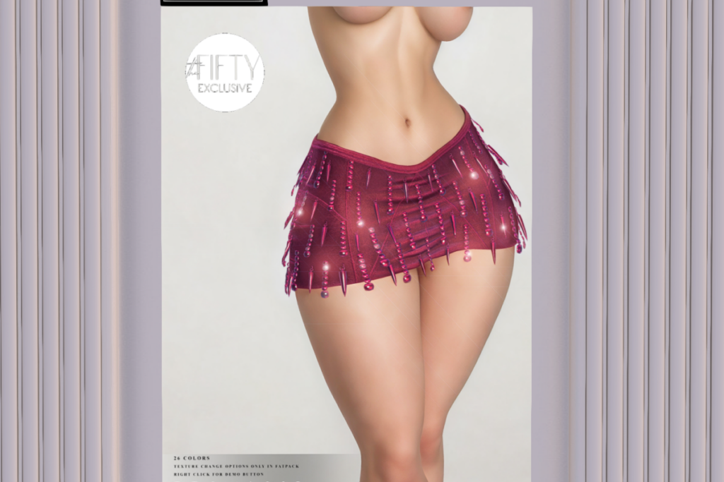 Pardesi Skirt  - Inithium/Legacy/Maitreya/Reborn/+mods, L$255 each/L$666 FP