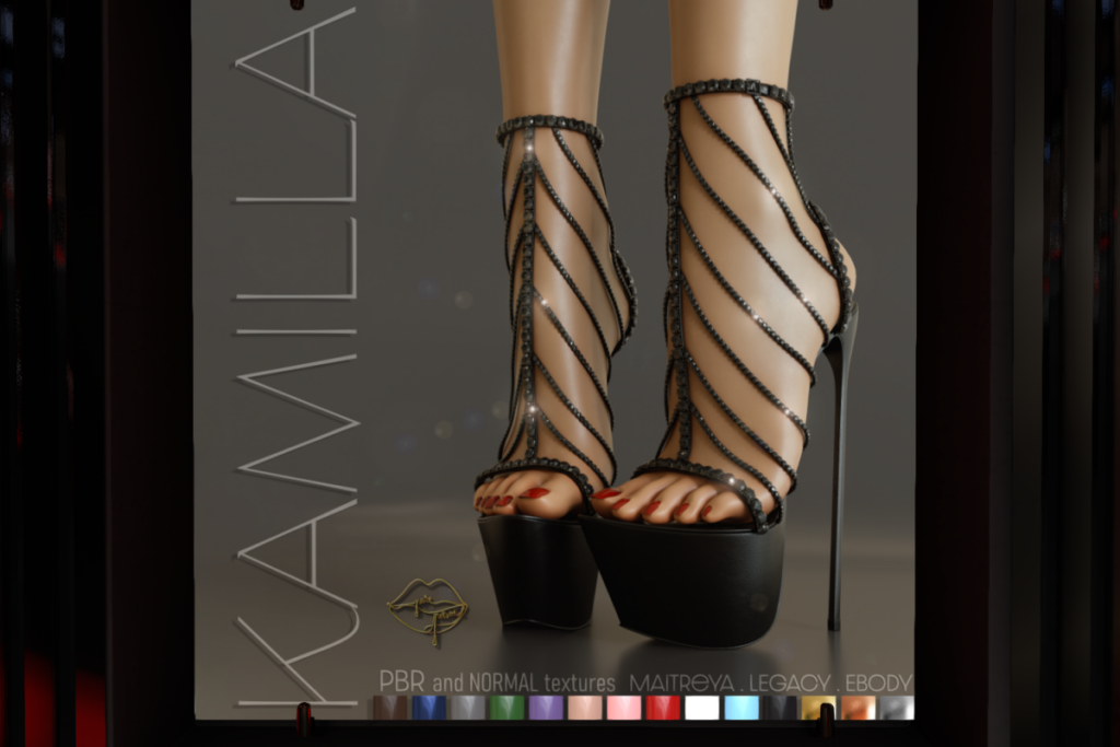 Kamilla Heels - Legacy/Maitreya/Reborn, L$499