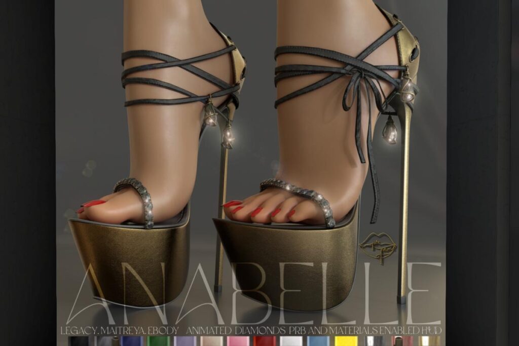 Anabelle Heels - Legacy/Maitreya/Reborn, L$499