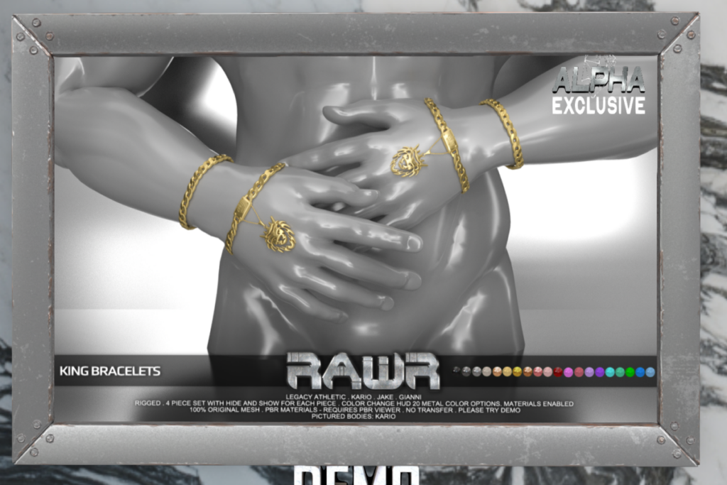 King Bracelets - Gianni/Jake/Kario/Legacy Athletic, L$299