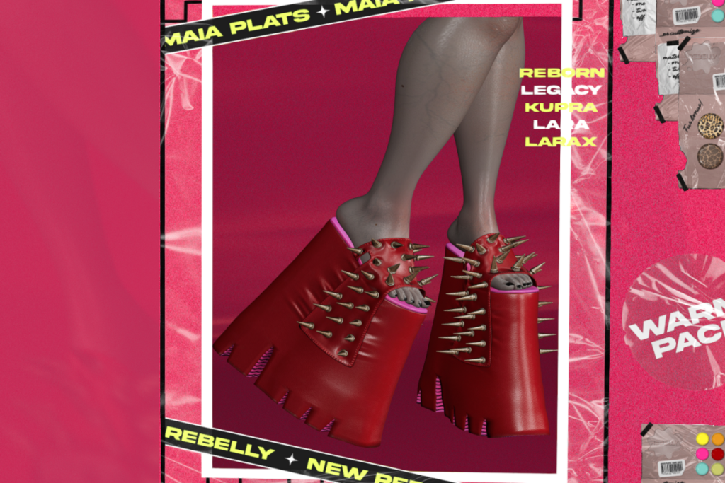 Maia Plats - Inithium/Legacy/Maitreya/Reborn/+mods, L$499 each/L$699 FP