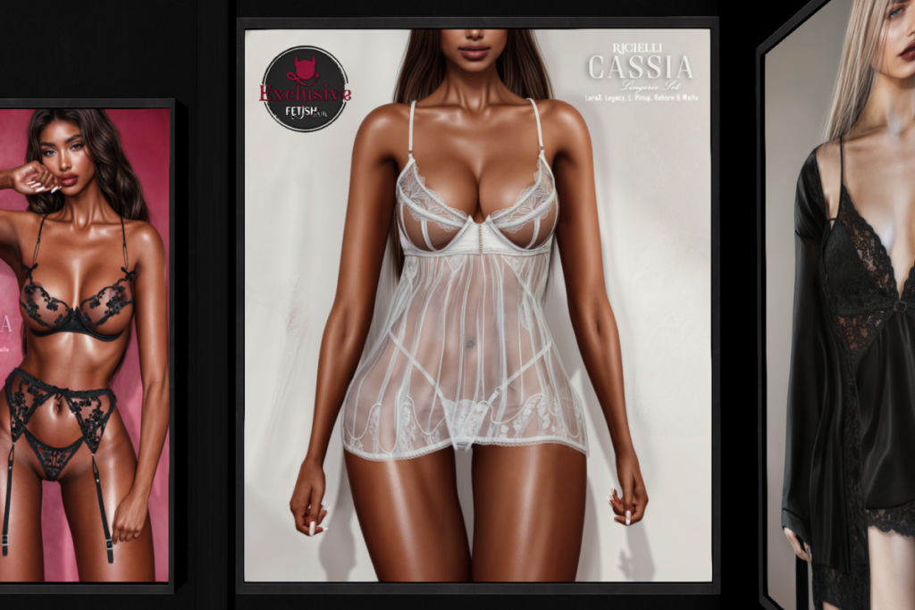Cassia Lingerie Set - Legacy/MaitreyaX/Reborn/+mods, L$298 each